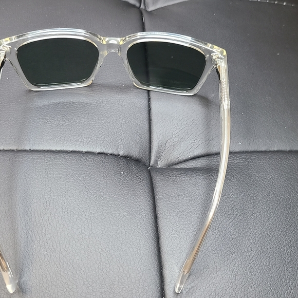 NWOT - Marc Hunter Sunglasses Crystal Frame Black Lenses MH7931 - Picture 5 of 8